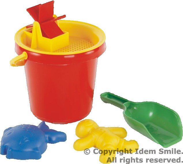 Bucket Waterwheel Spade Shapes