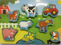 Bulky Farm Animals 8pc 1 Ss