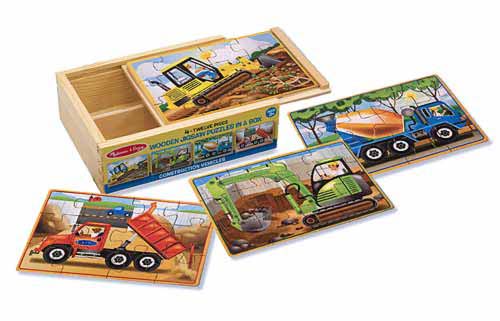 Construction Puzzles In A Box