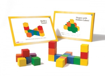 Cubes Colour 20mm Cards