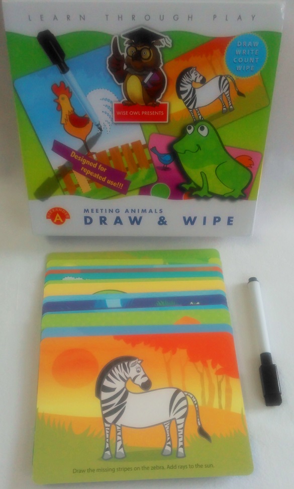 Draw Wipe Animals 3 S