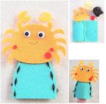 Finger Puppet Crab 1 S