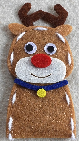 Finger Puppet Reindeer 1