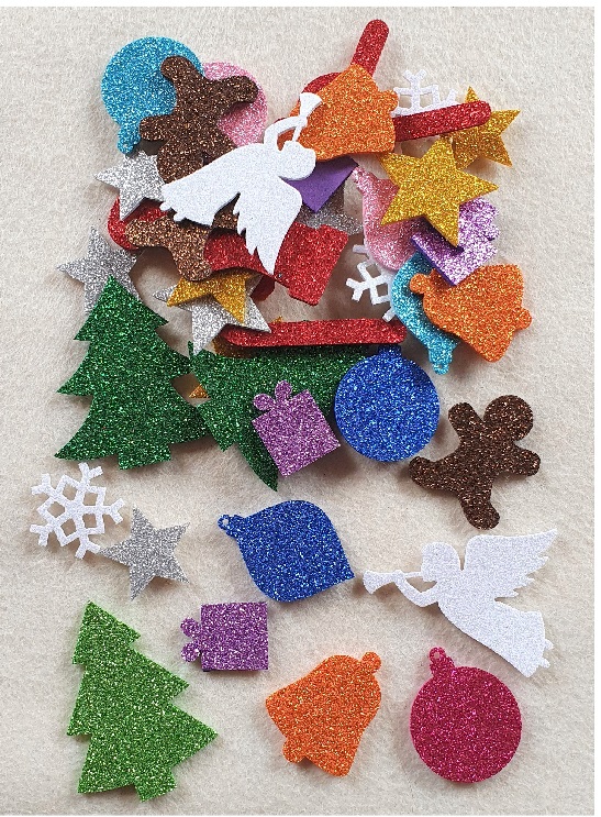Foam Glitter Christmas 2