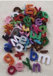Foam Glitter Alphabet 2