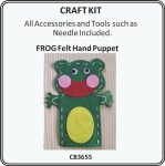 Frog Hand Puppet 1