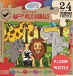 Happy Wild Animals 24pc 1 S