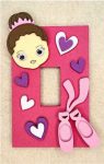 Light Switch Cover Ballerina 1 S