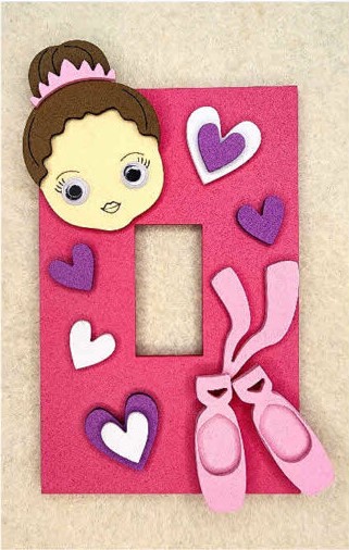 Light Switch Cover Ballerina 1 S