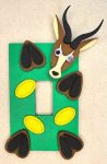 Light Switch Cover Springbok 1 S
