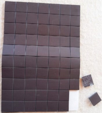 Magnet Squares Set Of 70