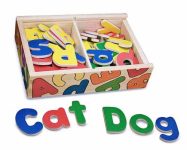 Magnetic Wooden Alphabet In Box