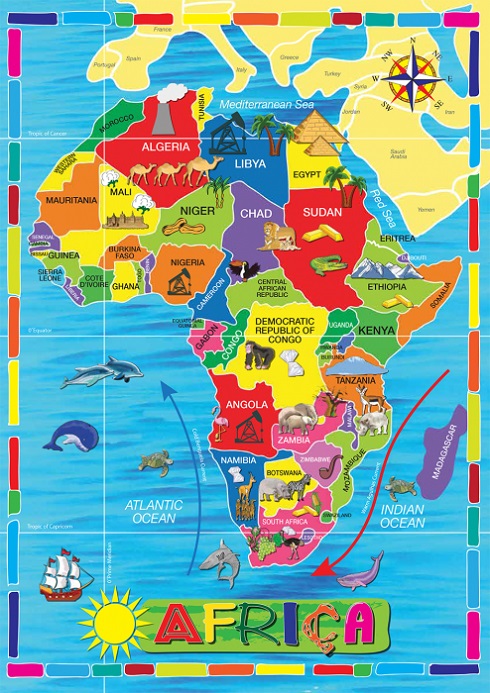 Map Of Africa S