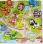 Maze Wild Animals Big 10pc