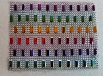 Metal Lace Rectangle Cb4255 1 Ss