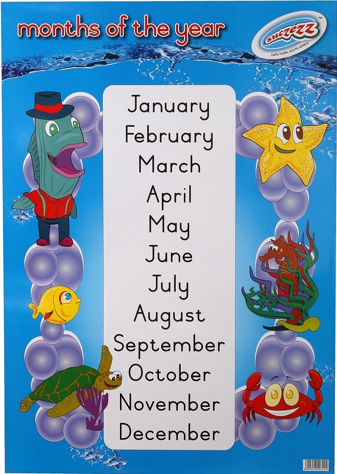 Months Of The Year S