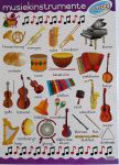 Musiekinstrumente Poster S