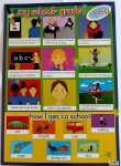 My School Grade 1 Poster S