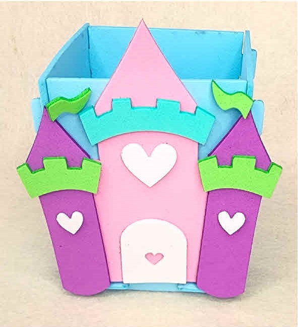 Pencil Holder Castle 1