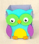 Pencil Holder Owl 1