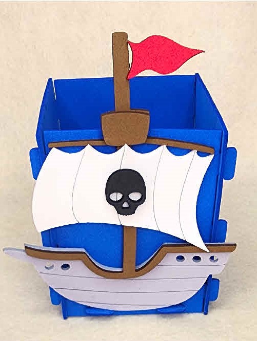 Pencil Holder Pirate 1