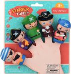 Pirate Finger Puppet 5pc 1