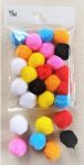 Pom Poms 30mm 20 In Packet 1 S