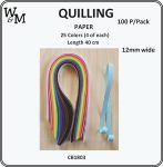 Quilling Paper 12mm 100pc