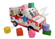 Shape Car Ambulance 10pc