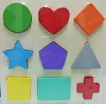 Shapes Full Size 9pc 1 S