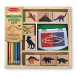 Stamp Dinosaur Set