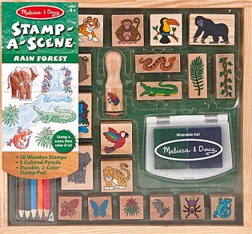 Stamp A Scene Rain Forest S