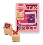 Stamps Butterfly And Hearts