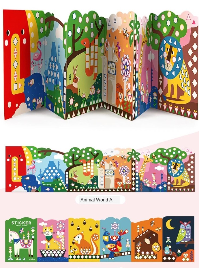 Sticker Activity Pad Animal 7