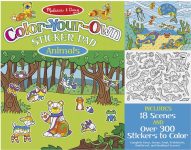 Sticker Book Colour Your Own Animals 1