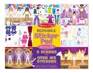 Sticker Book Dress Up Re Usable S