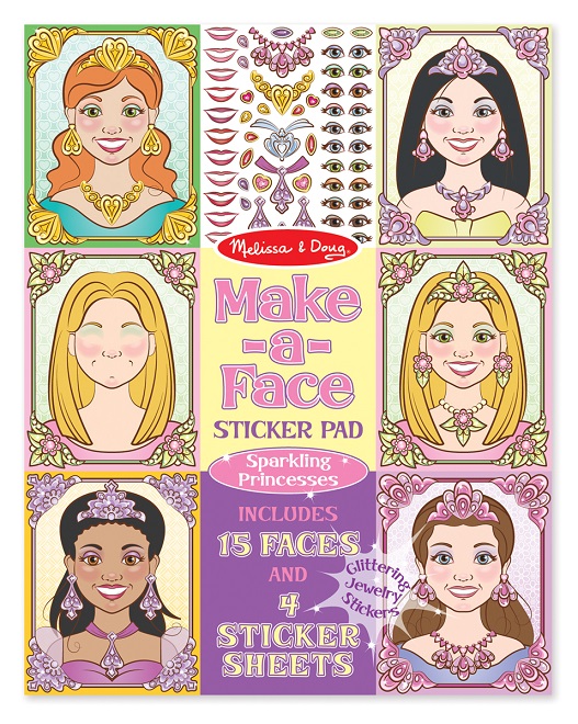 Sticker Book Sparkling Princess 2 S