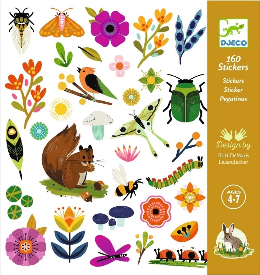 Stickers Djeco Garden 1