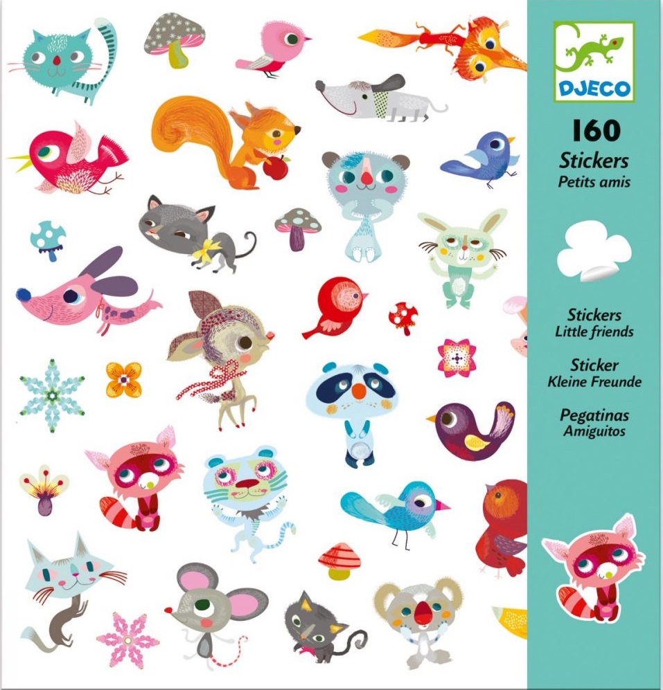 Stickers Djeco Small Animals 2