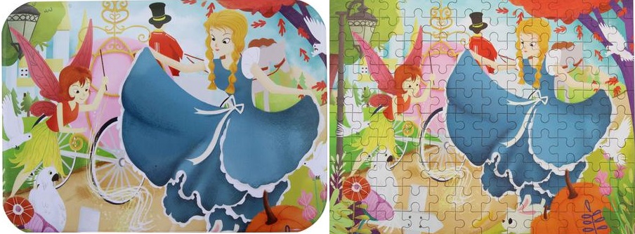 Tin Puzzle Fairies 120pc 3