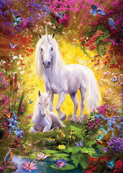 Unicorn With Foal 1
