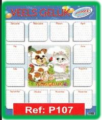 Verjaarsdag Muurkaart