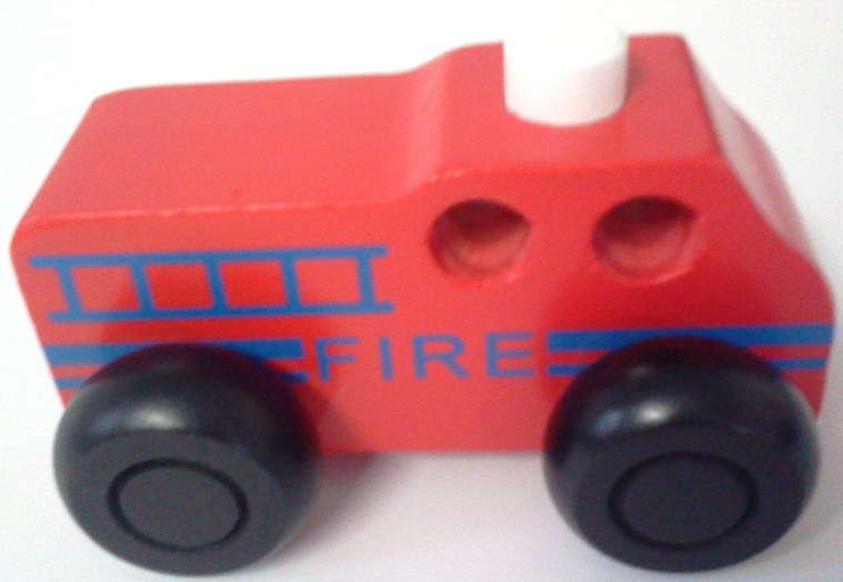 Wooden Car Fire Engine S