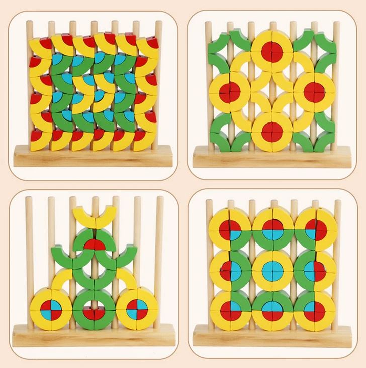3d Rainbow Stacker 9