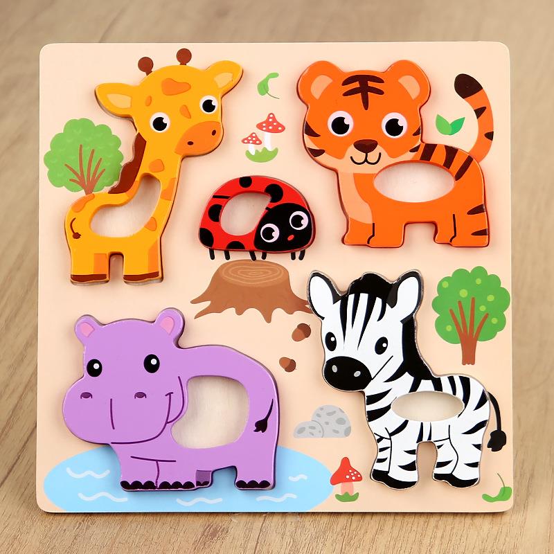 Toddler Puzzle Wild Animals 1