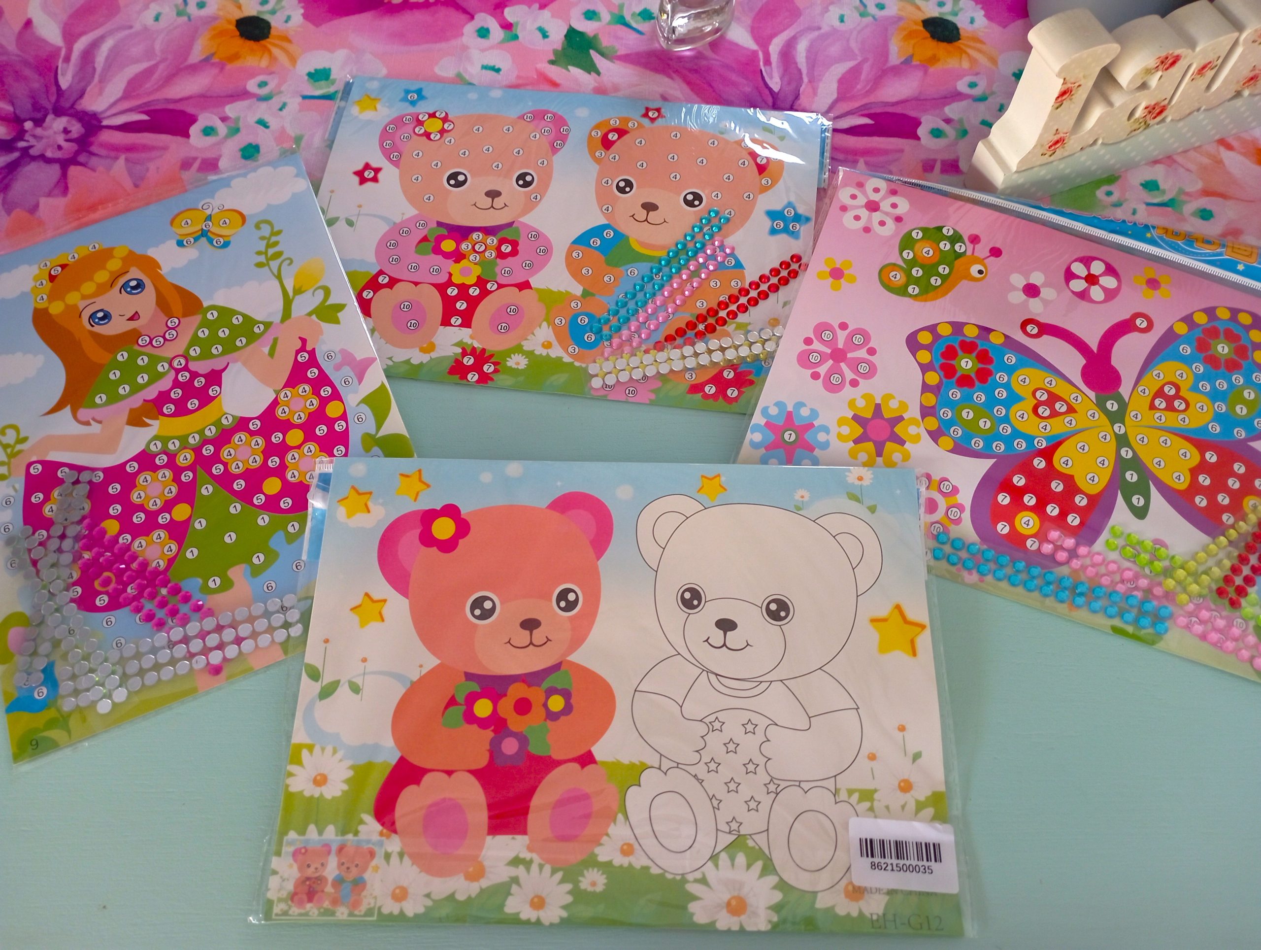 Rhinestone Colour Activity Kit 1