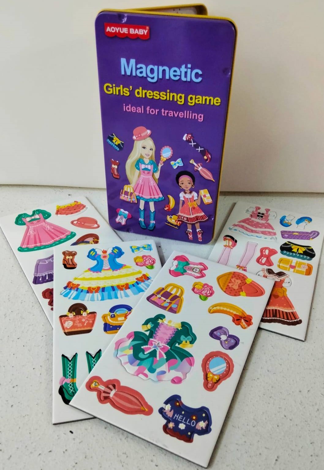 Magnetic Dress Up In Tin 1