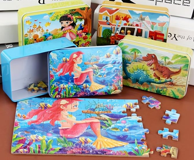 Puzzle In Tin 60pc 1