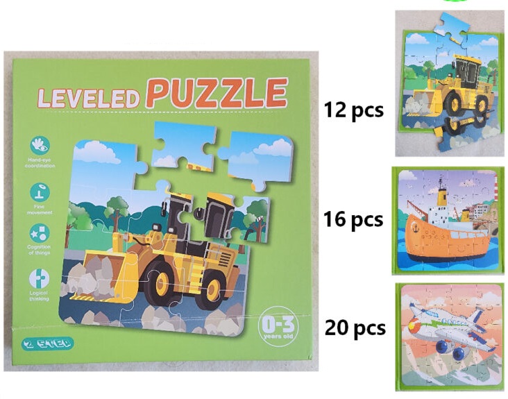 Magnetic Puzzle Vehicles 1 S