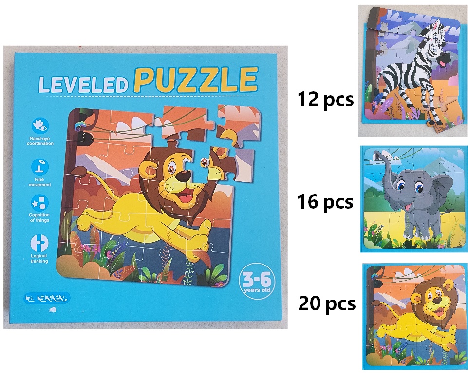 Magnetic Puzzle Wild 4